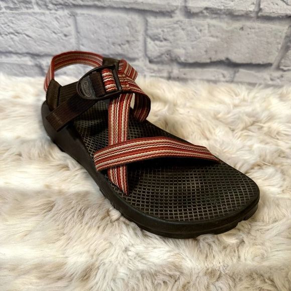 Chaco Z Cloud 2 Red Hiking Sandals Size 10 - Picture 1 of 6